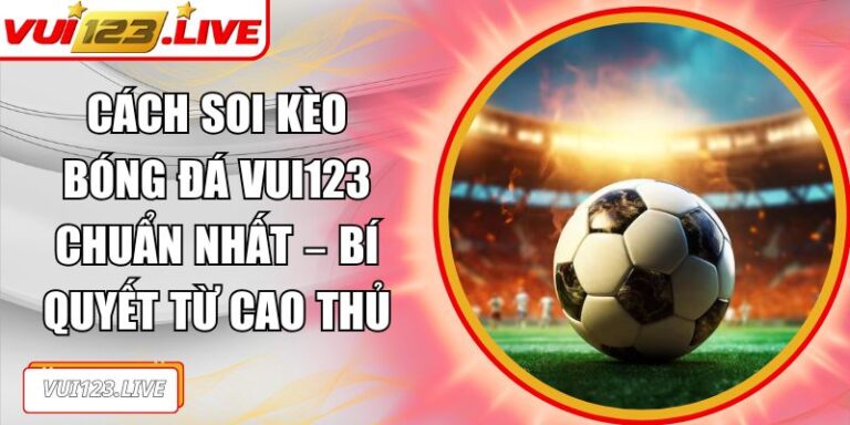 cách soi kèo bóng đá VUI123 chuẩn nhất