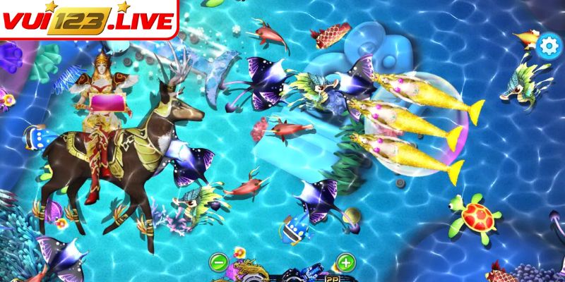 Câu Cá Chiến VUI123 - Tựa Game Bắn Cá Đỉnh Cao Chất Lượng 2 Game có tính năng kết nối cộng đồng