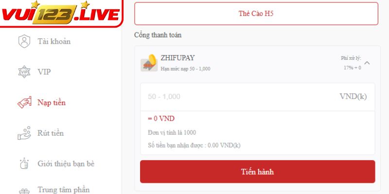 Nạp Tiền VUI123 – Hỗ Trợ Đa Phương Thức Xử Lý Lệnh Liền Tay 3 Quy trình thực hiện chuyển khoản dễ hiểu