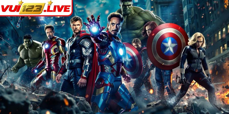 Giao diện và chủ đề siêu anh hùng đầy ấn tượng
