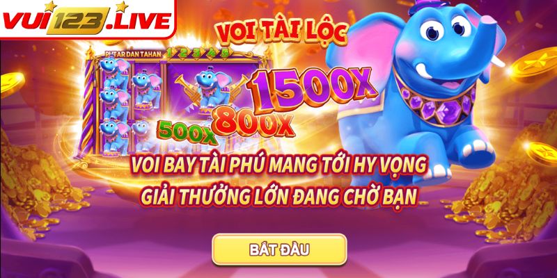 Nổ hũ Voi Tài Lộc VUI123 – Thắng Lớn Ngay Từ Vòng Quay Đầu 1 Nổ hũ Voi Tài Lộc VUI123 là gì?